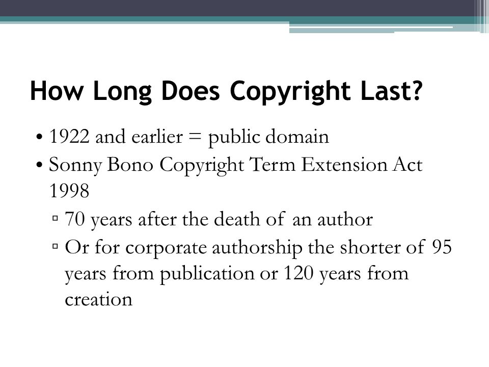 Copyright and Fair Use. Topics The Copyright Quiz Intellectual Property ...