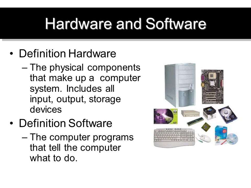 Computer Hardware Definition - JavaTpoint