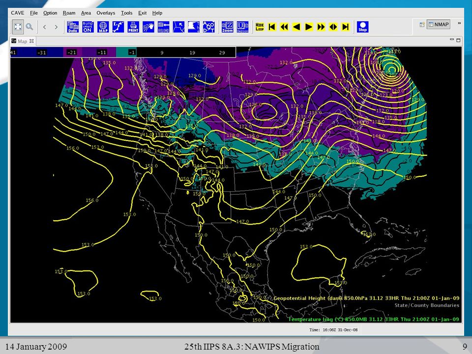 14 January th IIPS 8A.3: NAWIPS Migration9