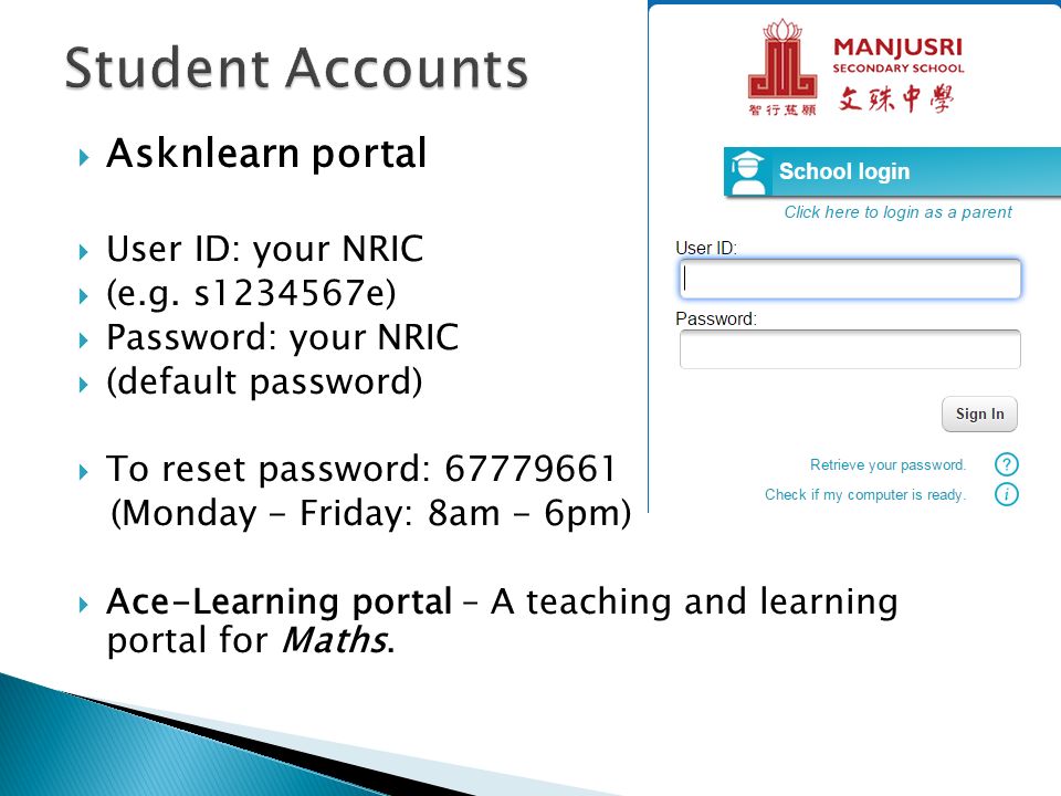 Assembly 15 Sept Useful Information Announcements Asknlearn For E Learning Ppt Download