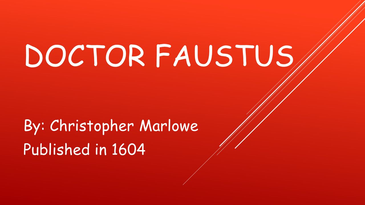 theme of doctor faustus by christopher marlowe