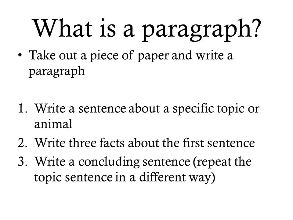 Capitalization, Punctuation & Writing a Paragraph January 30, ppt download