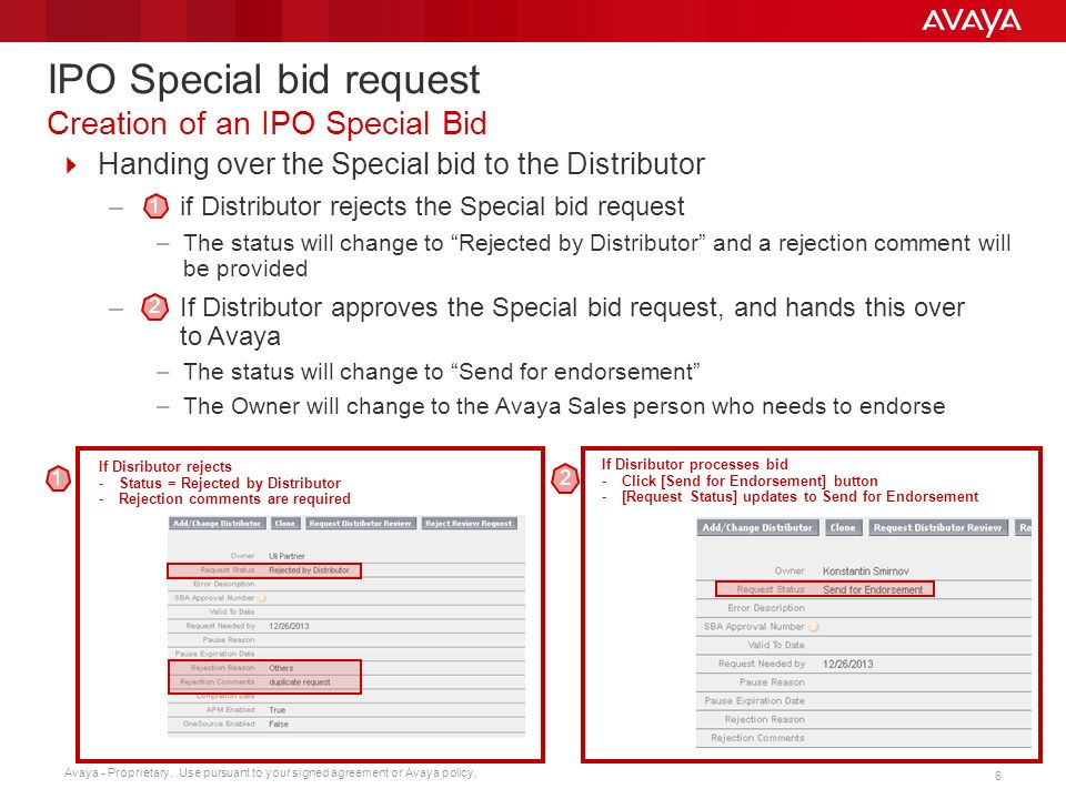 Avaya Proprietary. Use pursuant to your signed agreement or