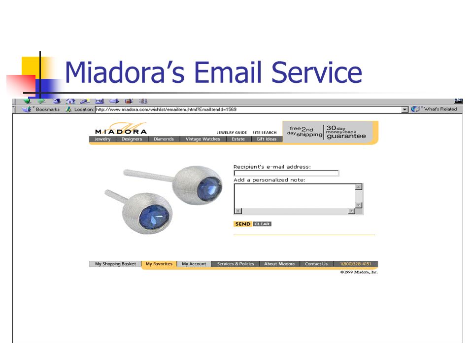 Miadora’s  Service