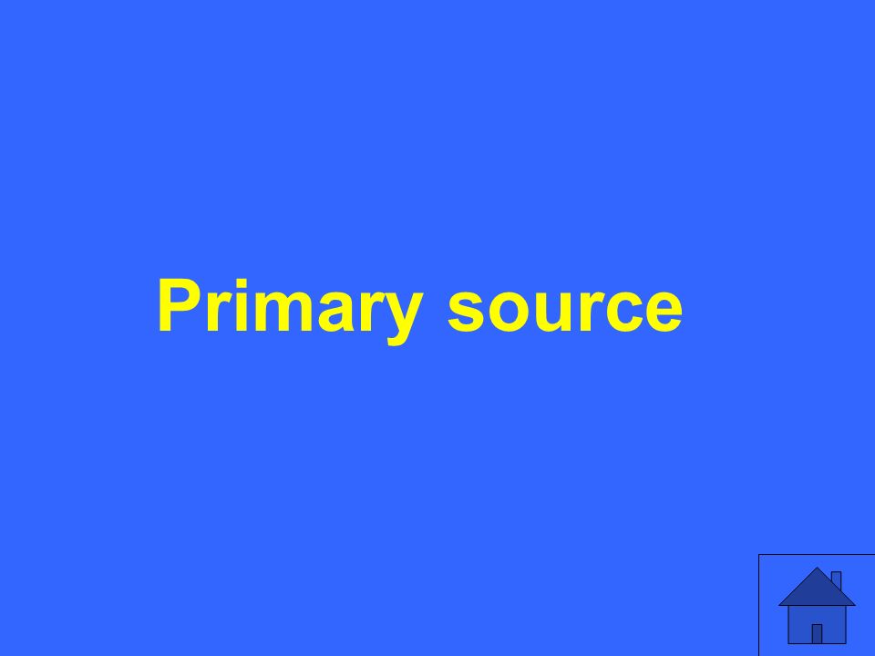 Primary source