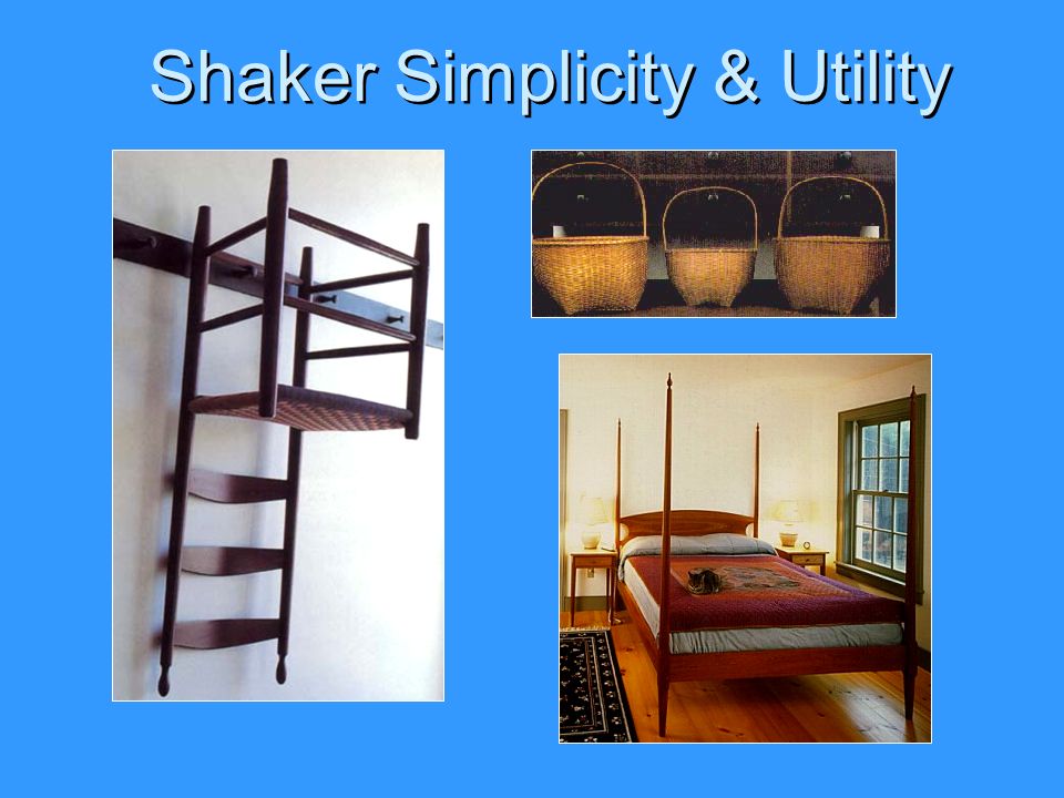 Shaker Simplicity & Utility