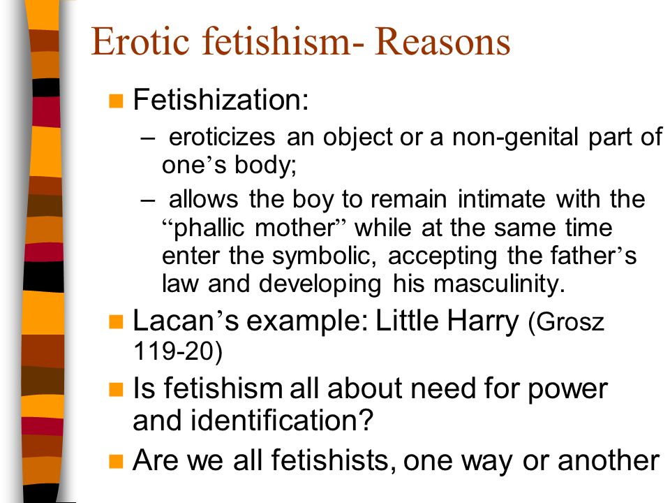 Fetish Examples