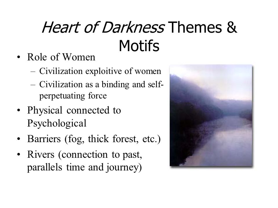 modernist themes in heart of darkness
