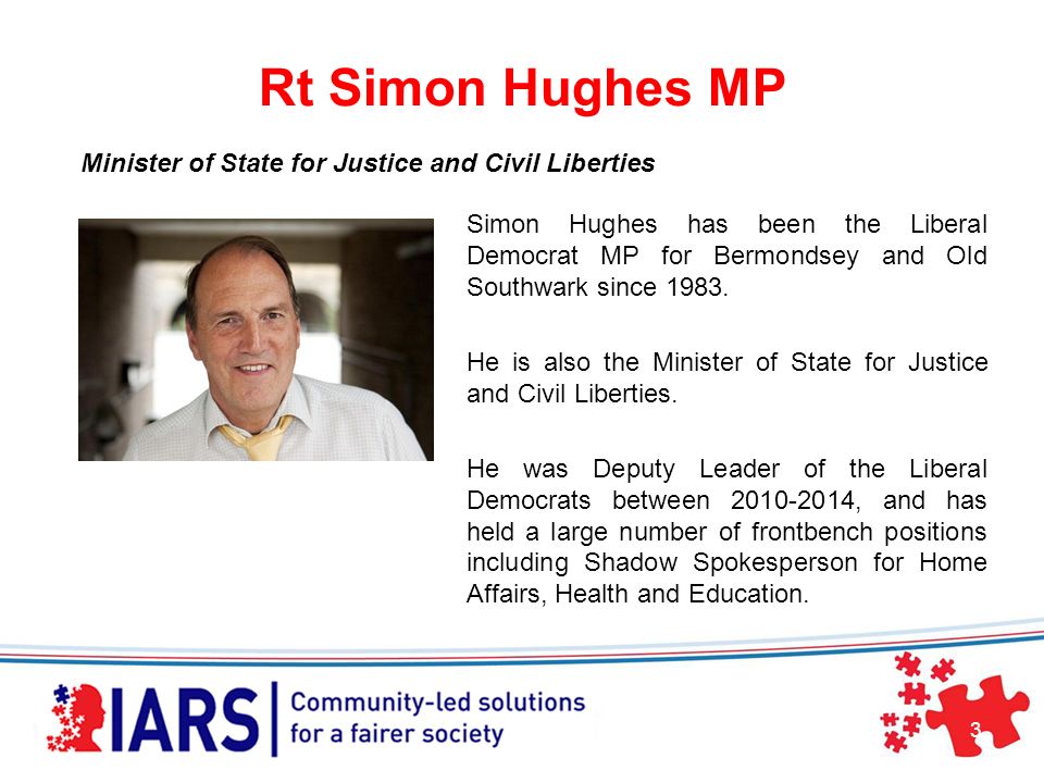 Simon Hughes has been the Liberal Democrat MP for Bermondsey and Old Southwark since 1983.