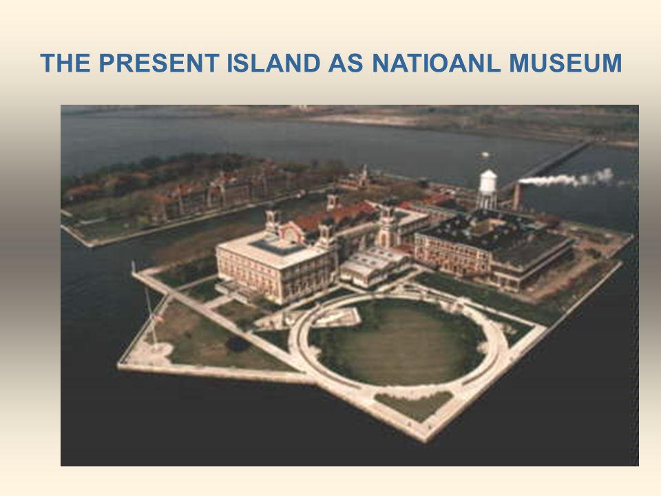 THE PRESENT ISLAND AS NATIOANL MUSEUM