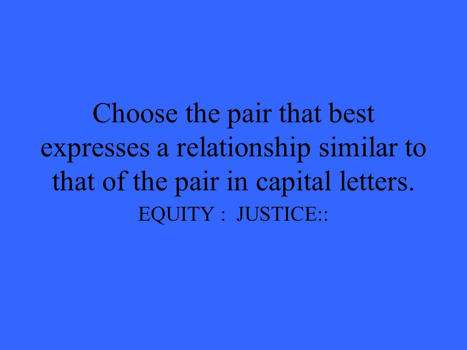 Choose the pair that best expresses a relationship similar to that of the pair in capital letters.