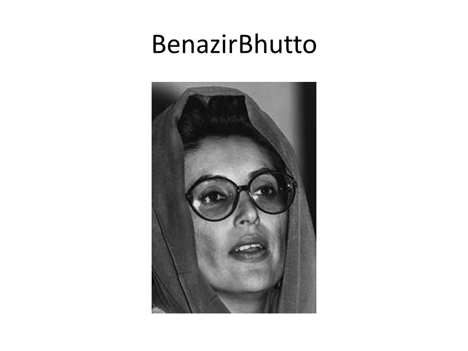 BenazirBhutto