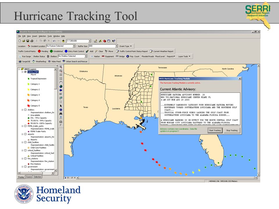 Hurricane Tracking Tool