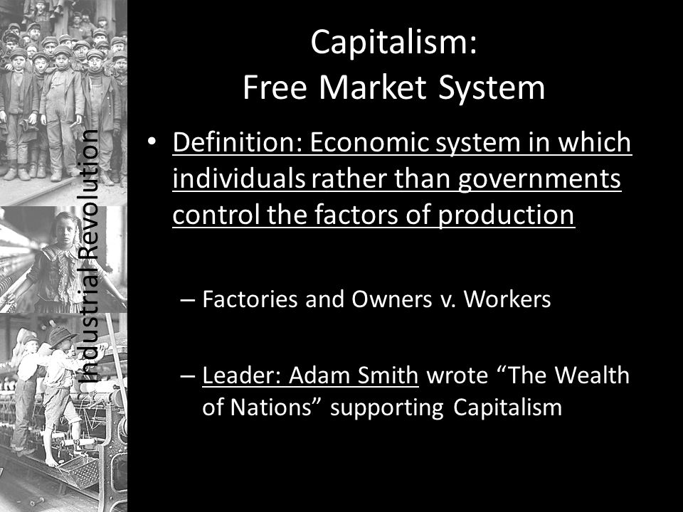 industrial capitalism definition