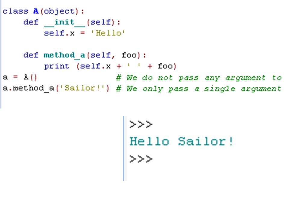 Classes and Objects The basics. Object-oriented programming Python is ...