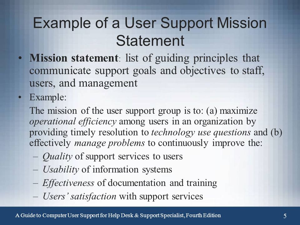A Guide To Computer User Support For Help Desk Support