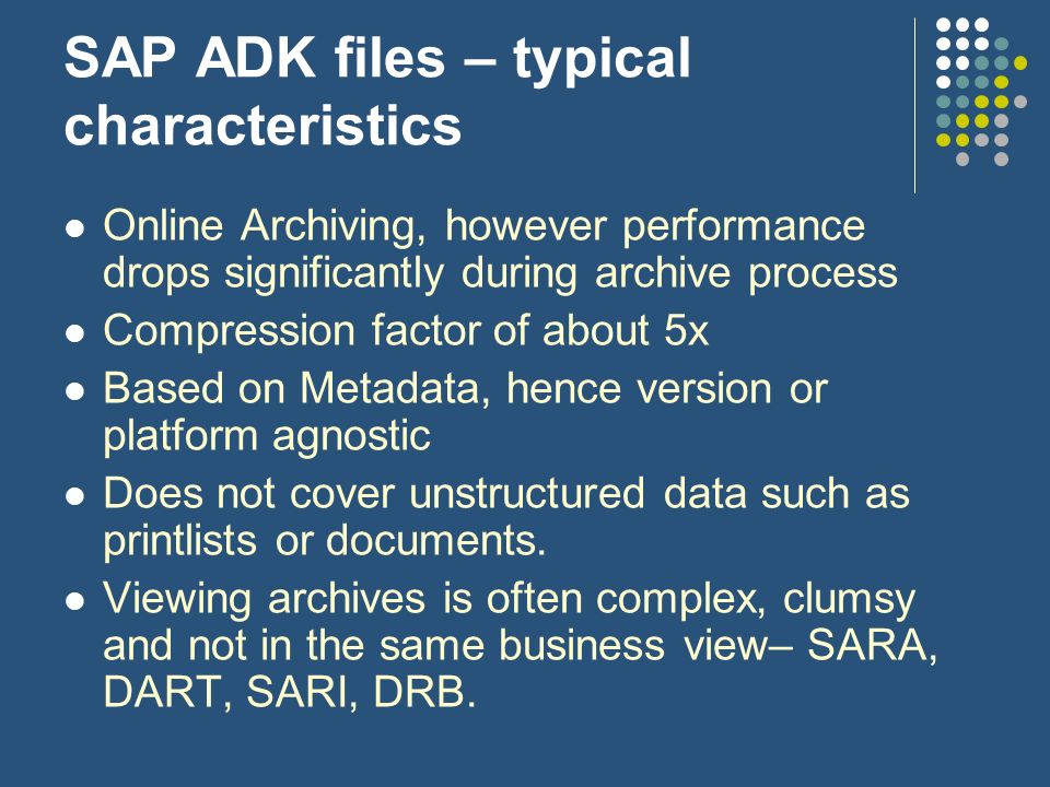 Backup, Restore and Archive for SAP SK International. - ppt download