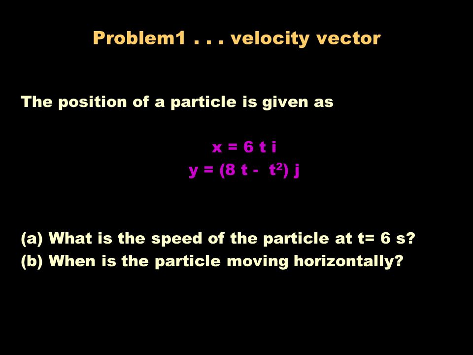 Physics 221 Chapter 4 Equations In 2 D V Dr Dt R X I Y J V Dx Dt I Dy Dt J A Dv Dt Note These Are Vector Equations Ppt Download