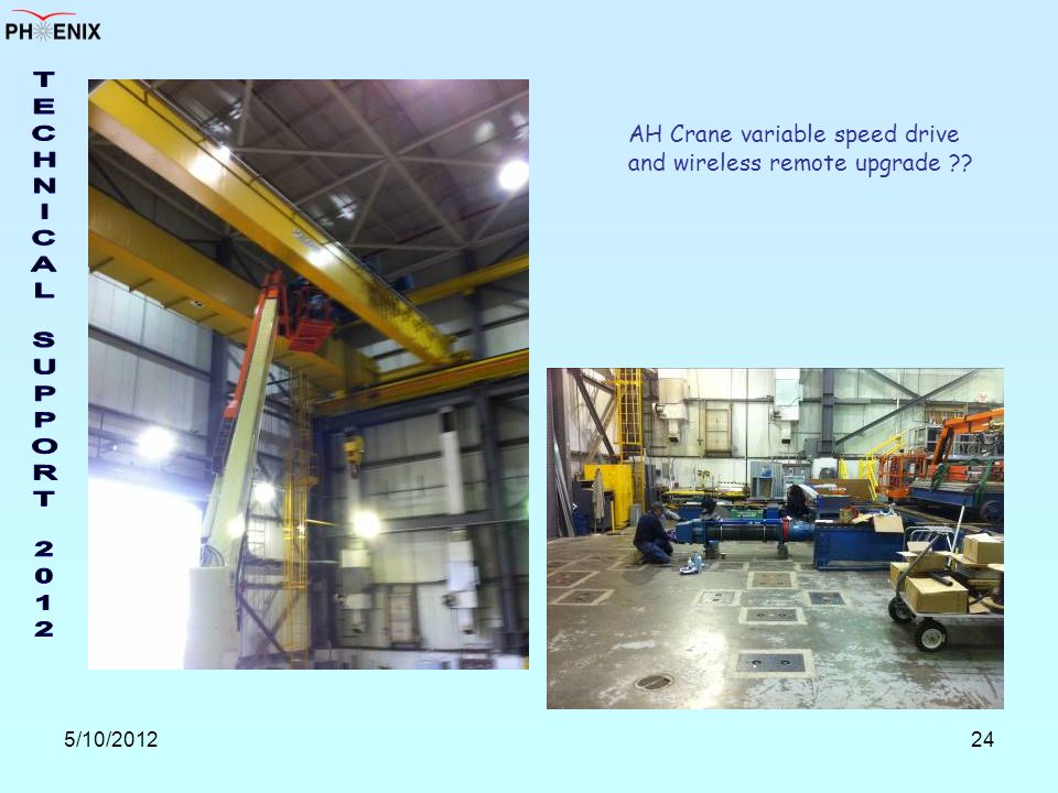 5/10/ AH Crane variable speed drive and wireless remote upgrade