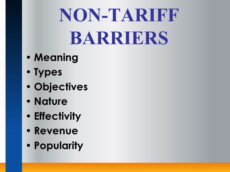 INTERNATIONAL MARKETING ENVIRONMENT. ROADMAP Introduction Components Trade  barriers Objectives Of Trade barriers Tariff barriers Non-tariff barriers  General. - ppt download