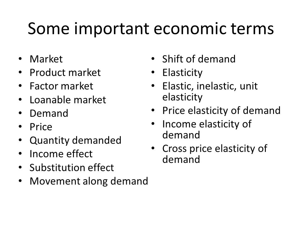 economics dictionary pdf basic terminologies of economics
