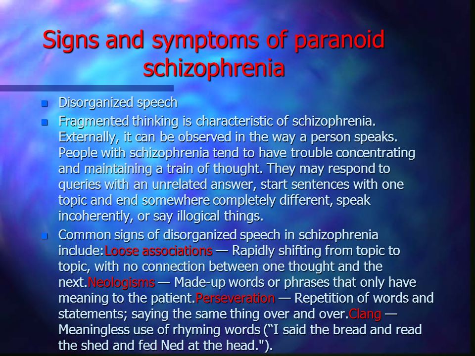 Schizophrenia Basic Hypotheses Of Pathogenesis Clinical Forms