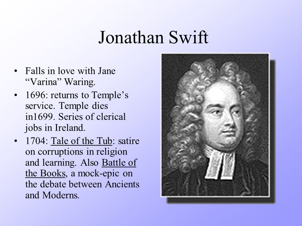 Реферат: The Satire Of Jonathan Swift Revealed Essay