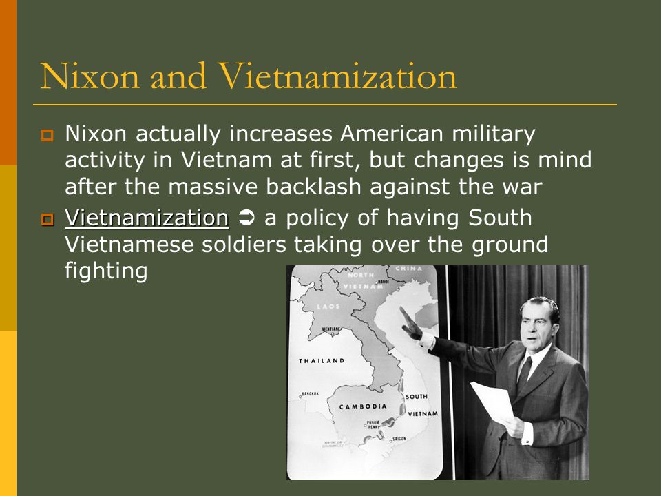 vietnam war nixon doctrine