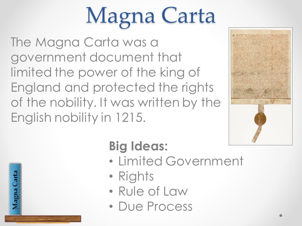 Colonial Influences Where did America get its ideas about government? Magna  Carta Mayflower Compact English Bill of Rights Cato's Letters Common Sense.  - ppt download