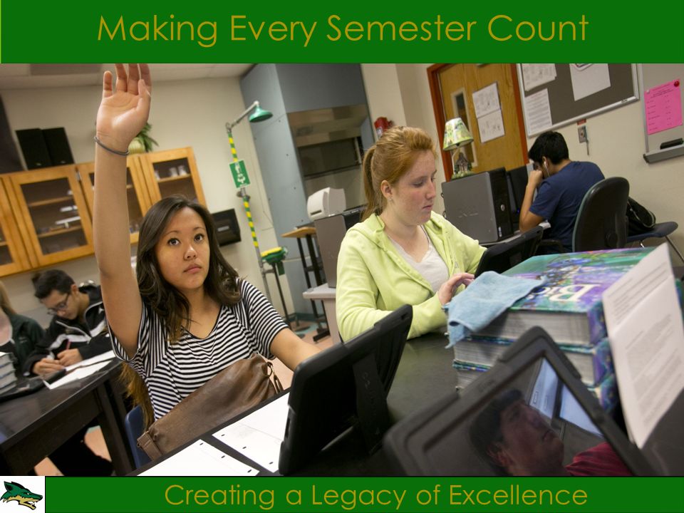 Creating a Legacy of Excellence Making Every Semester Count