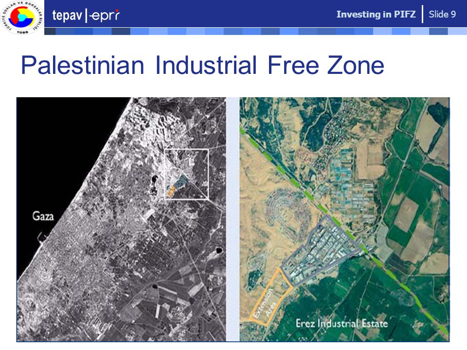 Investing in PIFZ Slide 9 Palestinian Industrial Free Zone