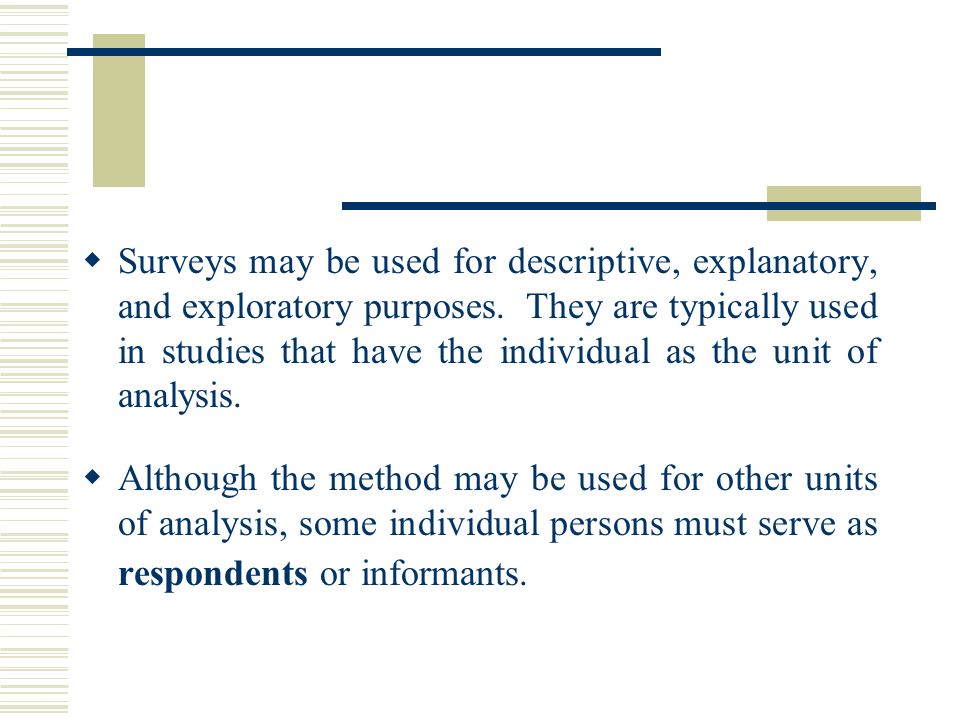 introduction to survey research survey research is about asking
