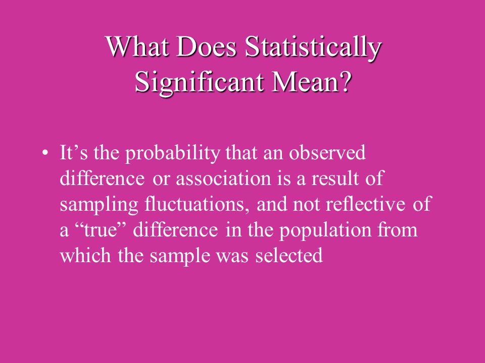 What does significant mean discount