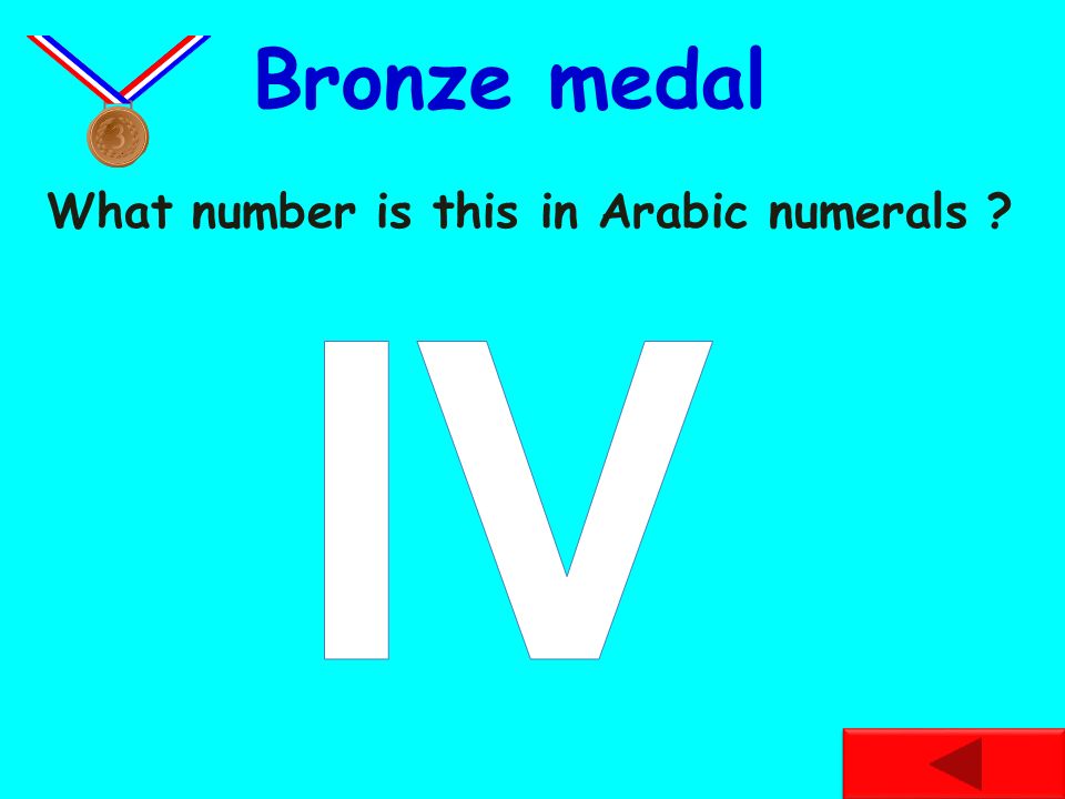 What number is this in Arabic numerals Rose