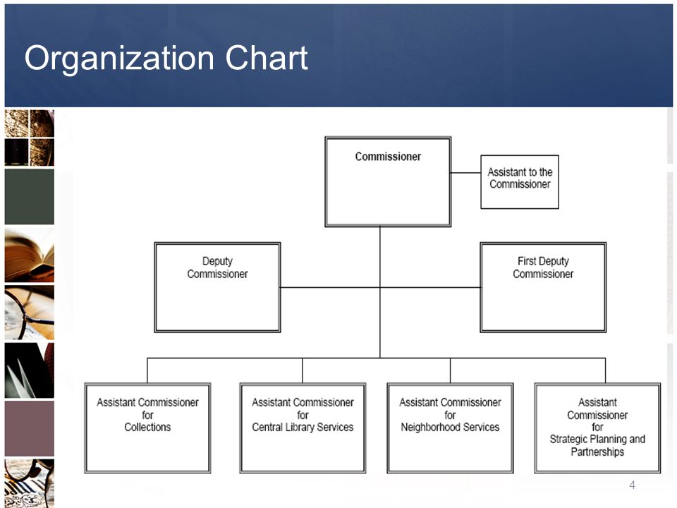 Public Library Organizational Chart