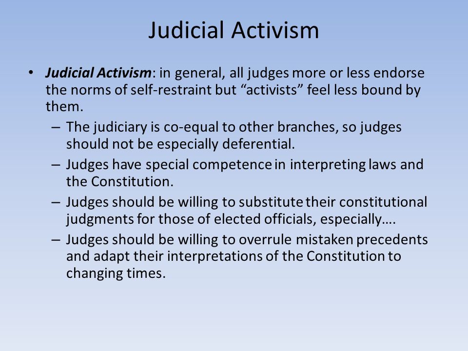 the term judicial review refers to the power of