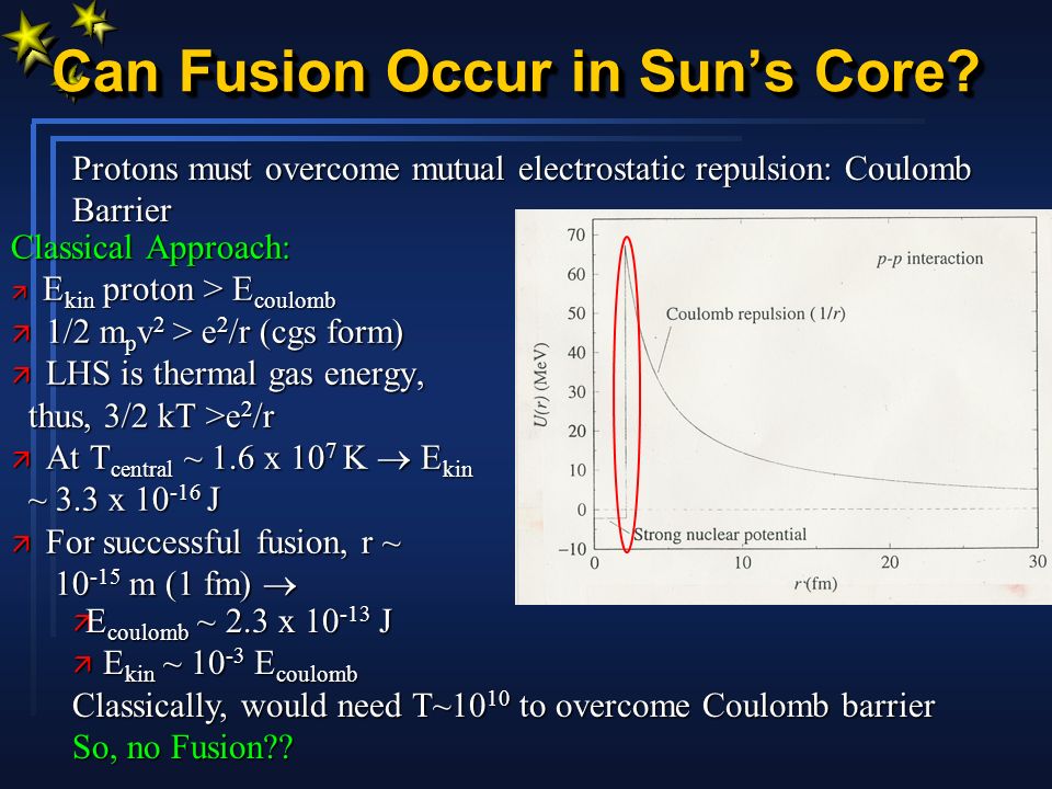 What Makes A Star Shine Energy Sources In Stars 10 3 Ppt Download