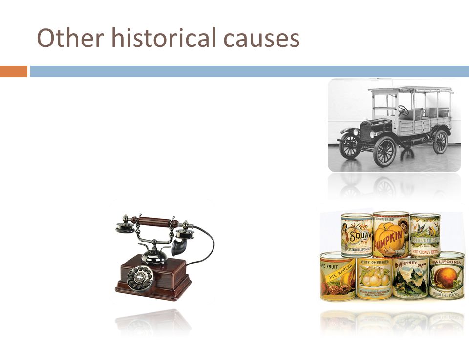 Other historical causes