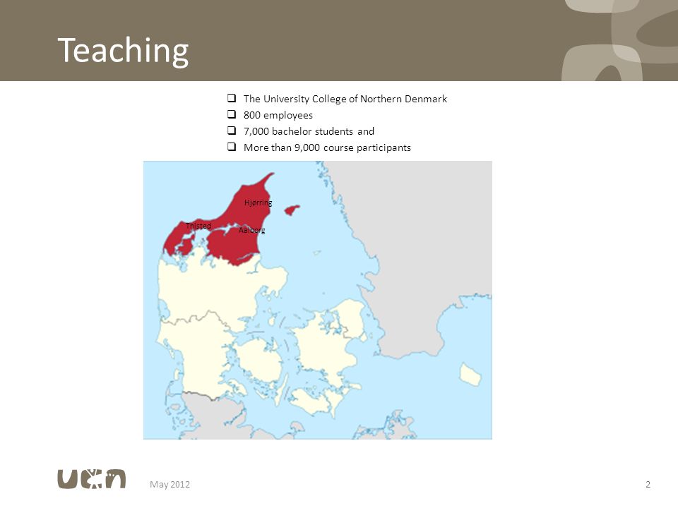 May Jeanne Debess lecture Ph.D. Head of knowledge center of Radiography  University College of Northern Denmark The National Quality Framework  Teaching. - ppt download