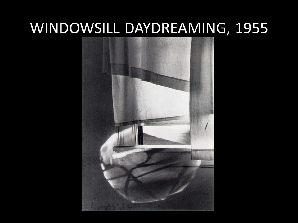 WINDOWSILL DAYDREAMING, 1955