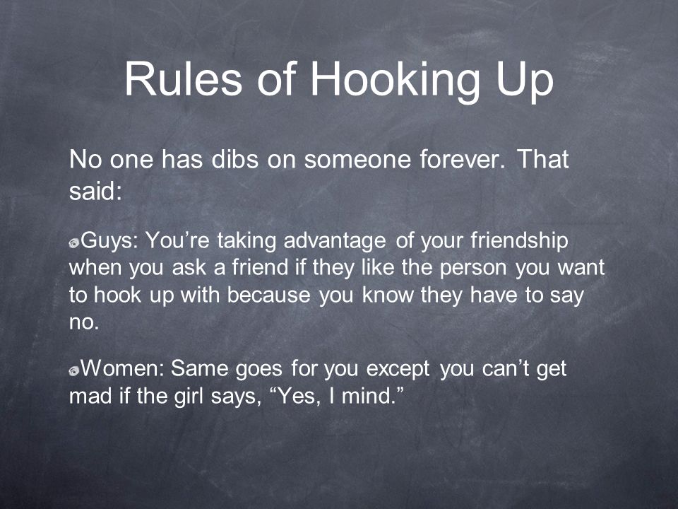 How to ask someone to hook up