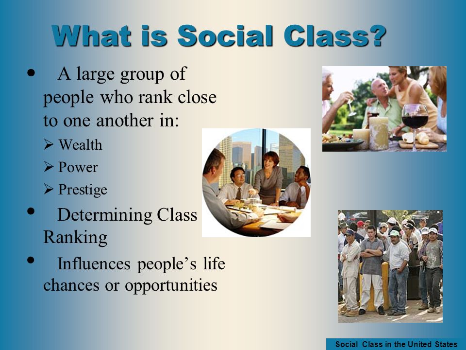 social class