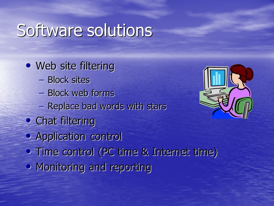 pc internet filtering software