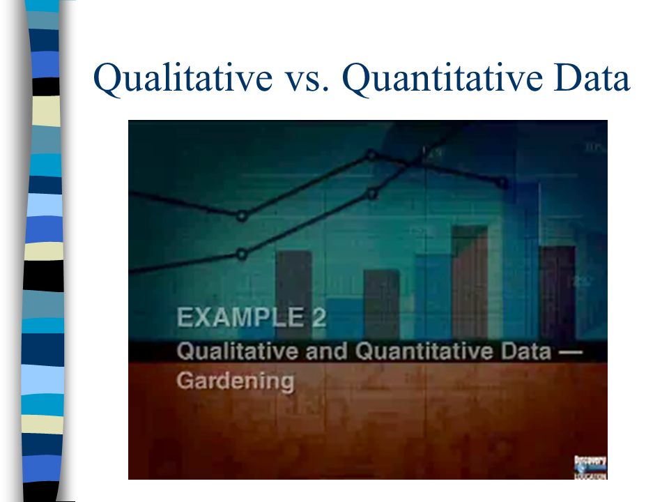 Qualitative vs. Quantitative Data