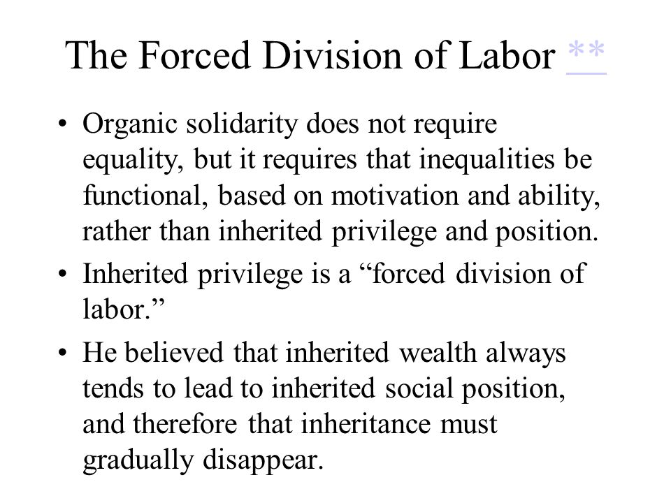 anomic division of labor definition