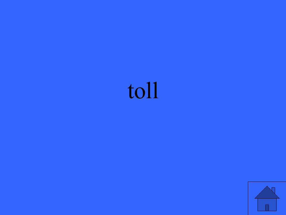 toll