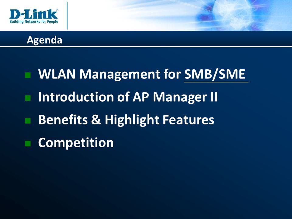 d-link ap manager ii