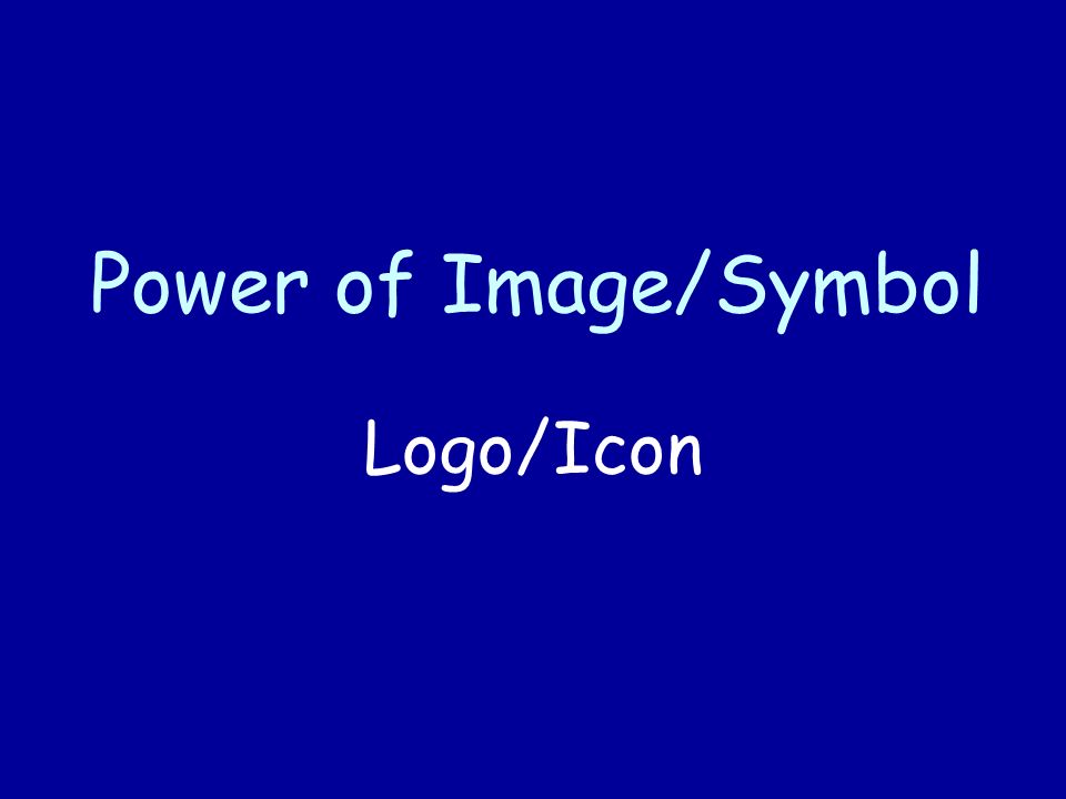 Power of Image/Symbol Logo/Icon