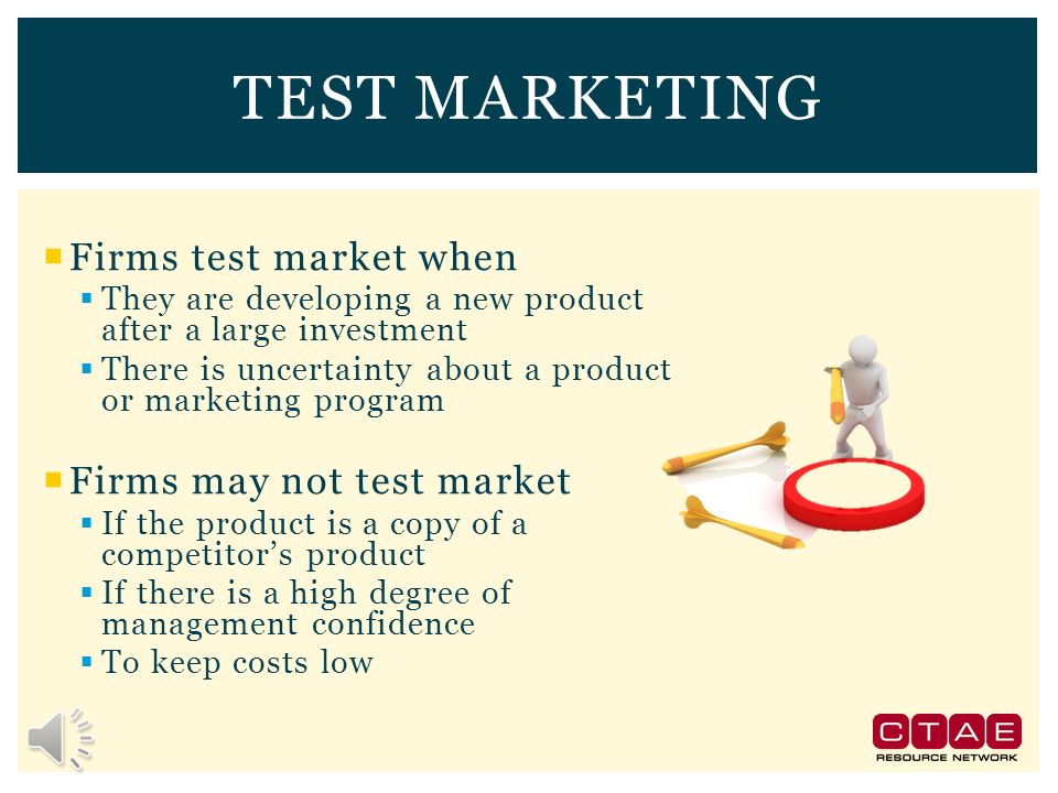 test marketing of new product