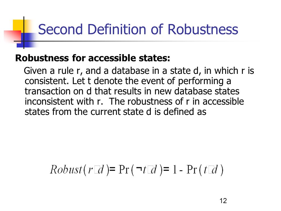 1 Discovering Robust Knowledge From Databases That Change Chun Nan